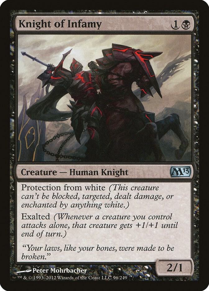 Knight of Infamy (96) [Magic 2013]