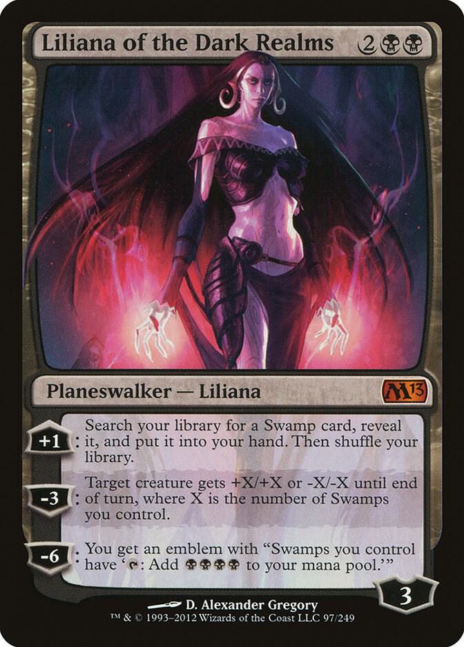 Liliana of the Dark Realms (97) [Magic 2013]