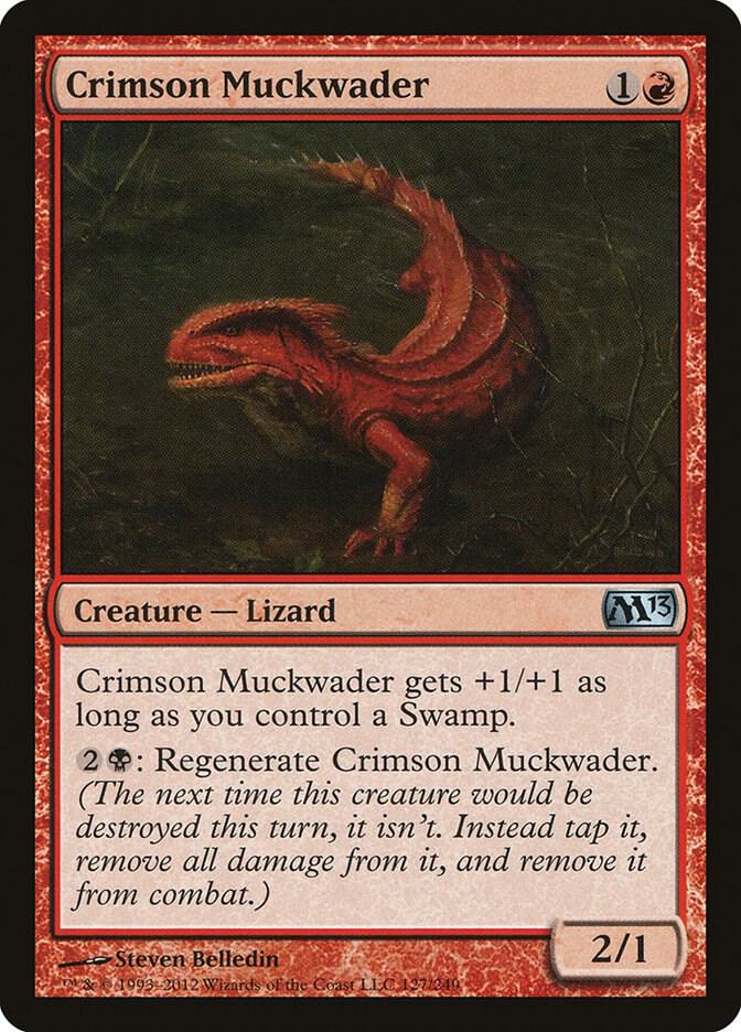 Crimson Muckwader (127) [Magic 2013]