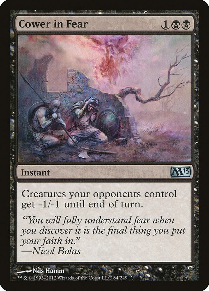 Cower in Fear (84) [Magic 2013]