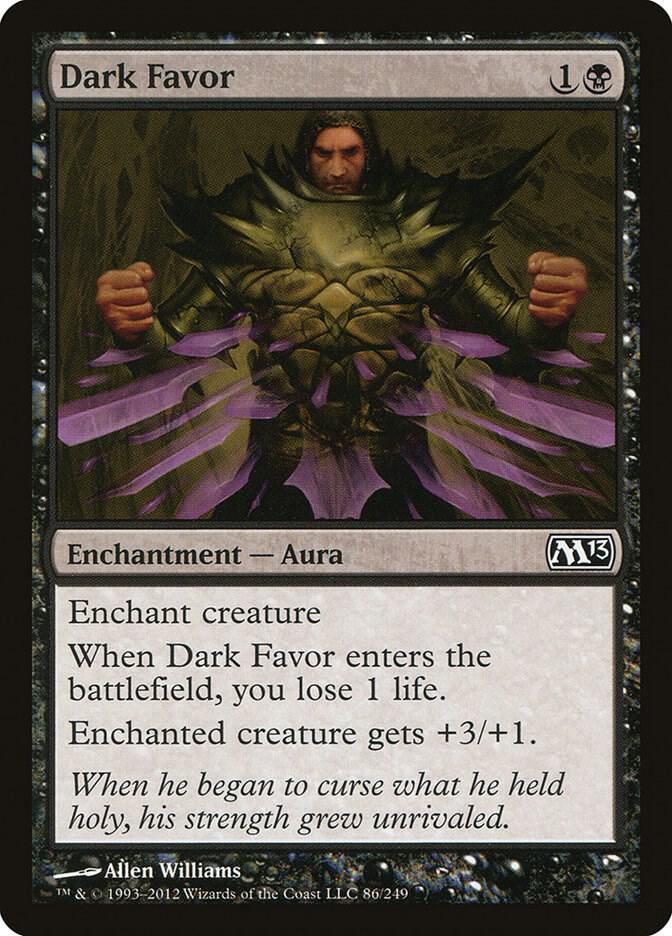 Dark Favor (86) [Magic 2013]