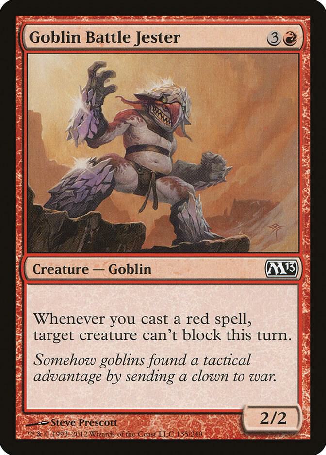 Goblin Battle Jester (135) [Magic 2013]