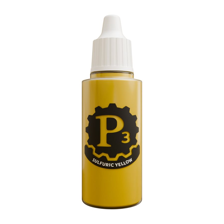 P3 Paints: Sulfuric Yellow