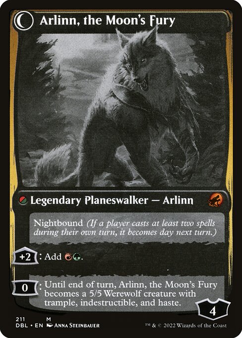 Arlinn, the Pack's Hope (211) [Innistrad: Double Feature] Reverse
