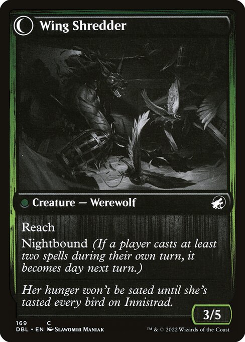 Bird Admirer (169) [Innistrad: Double Feature] Reverse