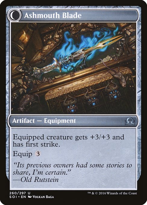 Neglected Heirloom (260) [Shadows over Innistrad] Reverse