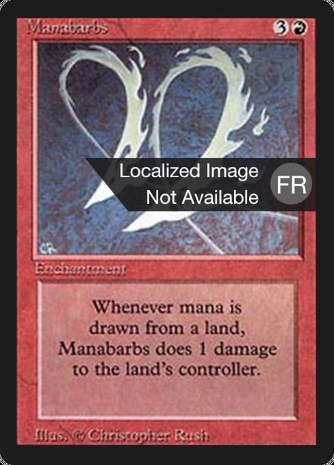 Manabarbs (165) [Foreign Black Border]