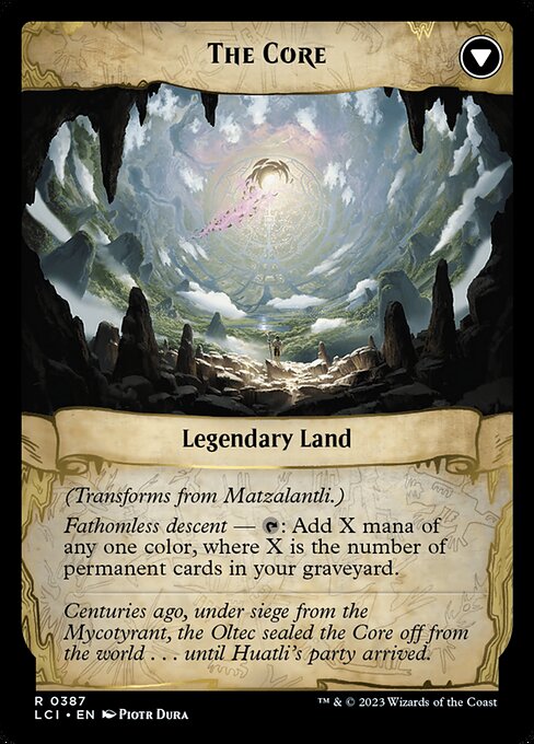 Matzalantli, the Great Door (Extended Art) (387) [The Lost Caverns of Ixalan] [Extended Art] Reverse