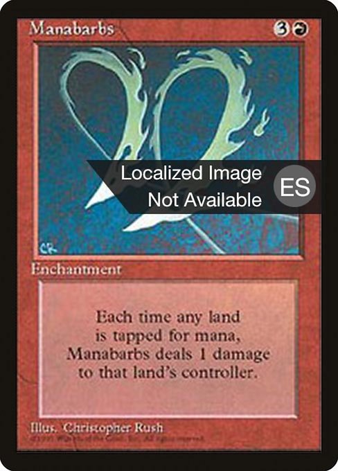 Manabarbs (212) [Fourth Edition Foreign Black Border]