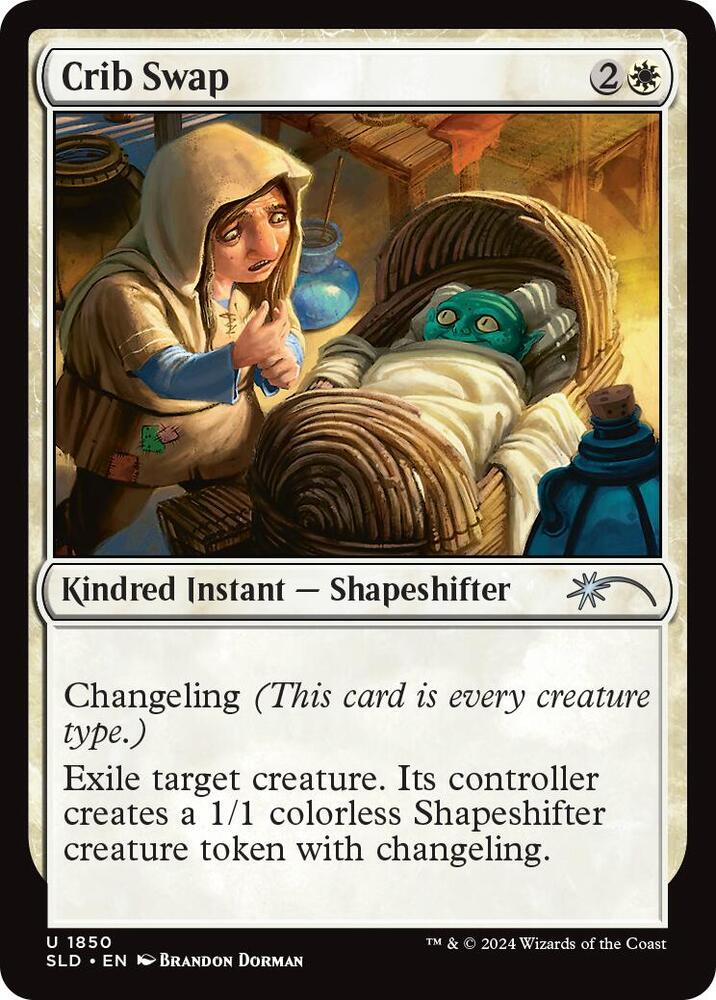 Crib Swap (1850) [Secret Lair Drop]