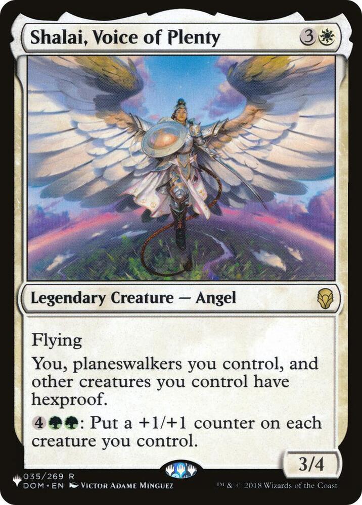 Shalai, Voice of Plenty (035/269) [The List]