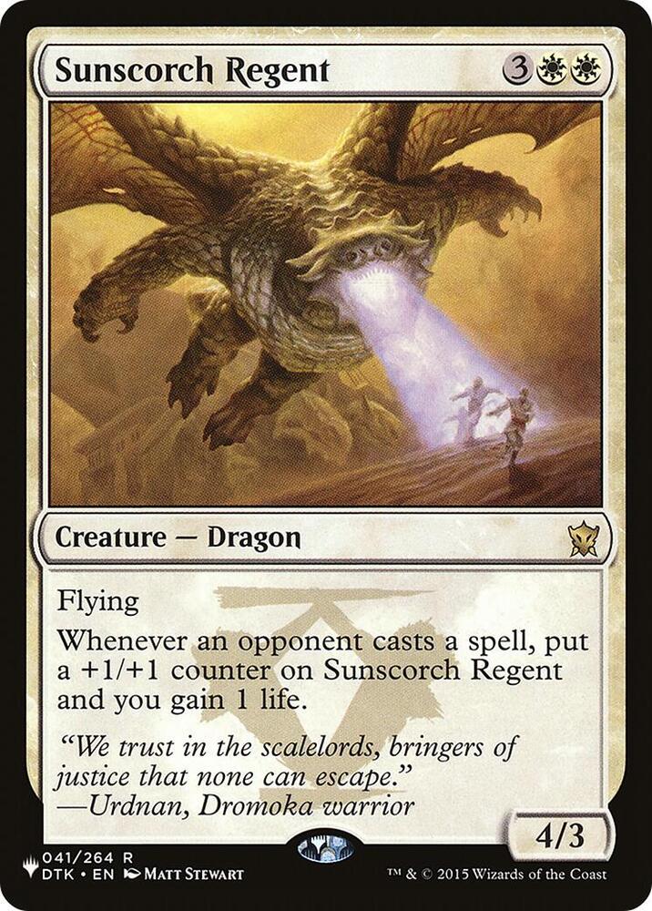 Sunscorch Regent (041/264) [The List]
