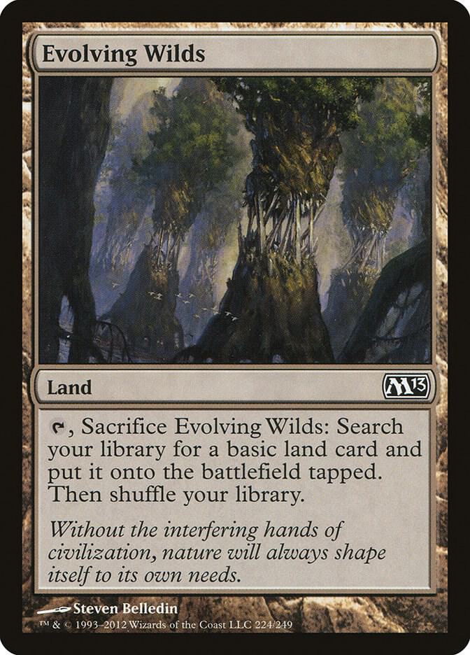 Evolving Wilds (224) [Magic 2013]