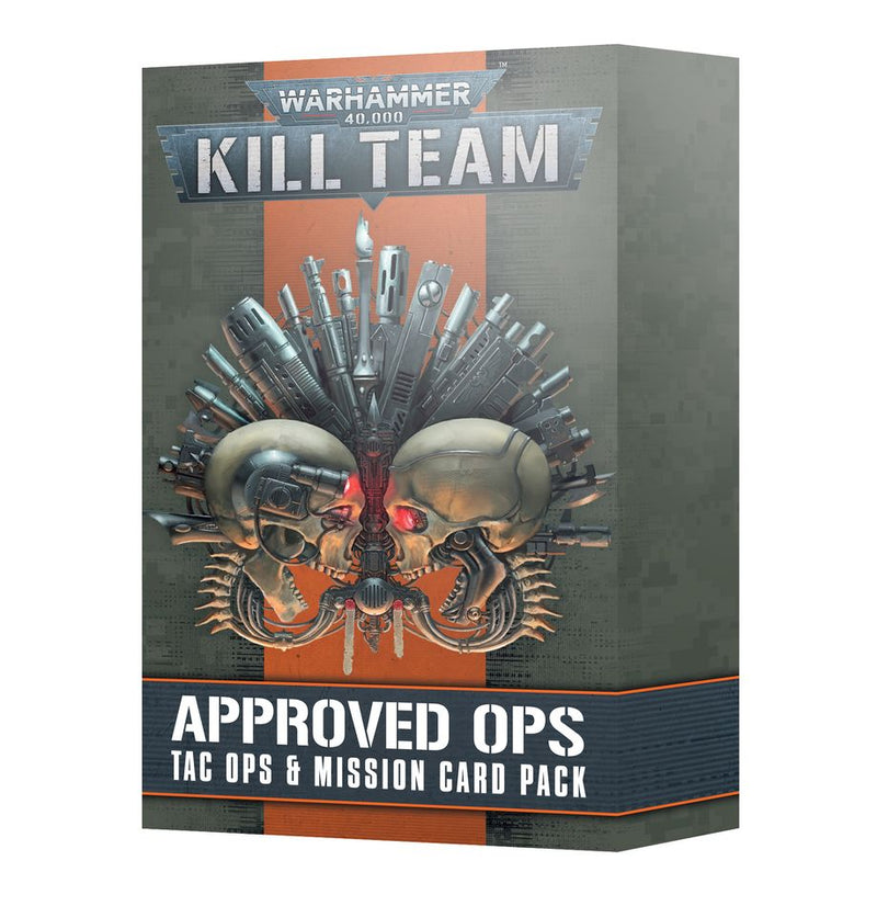Kill Team : Opérations approuvées - Pack de cartes Tac Ops et Mission