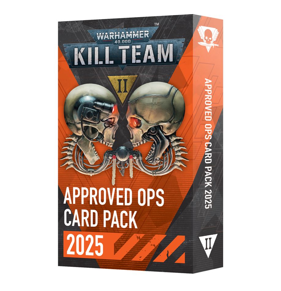 Kill Team : Pack de cartes Opérations Approuvées 2025