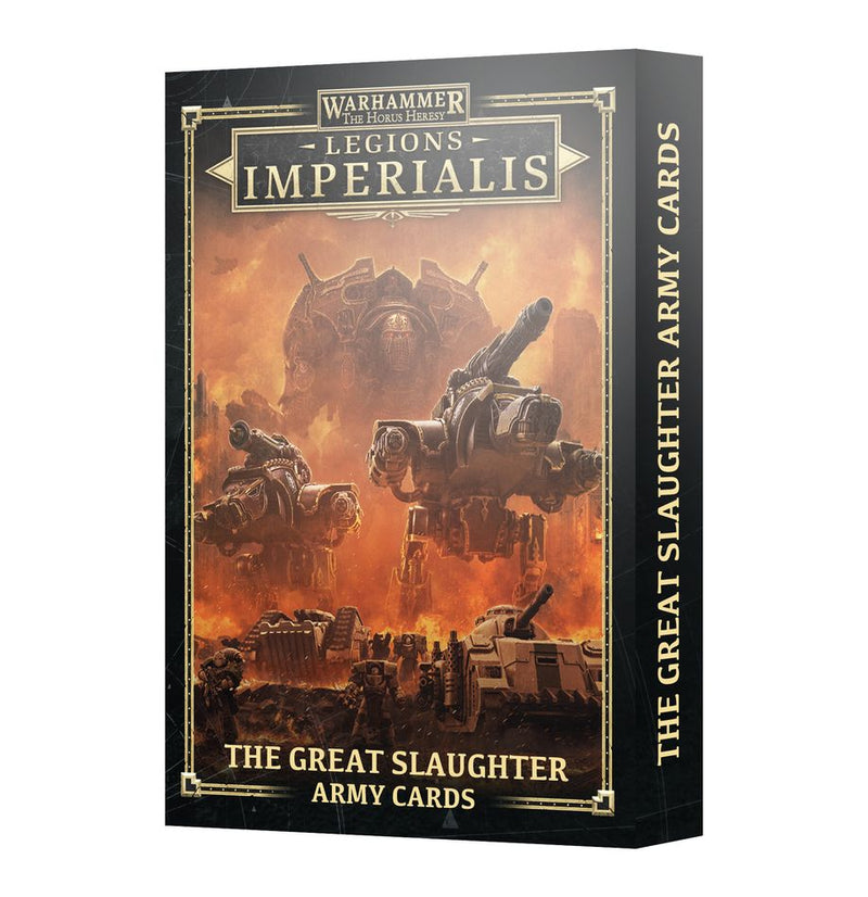 Cartes de l'armée Legions Imperialis : Le Grand Massacre