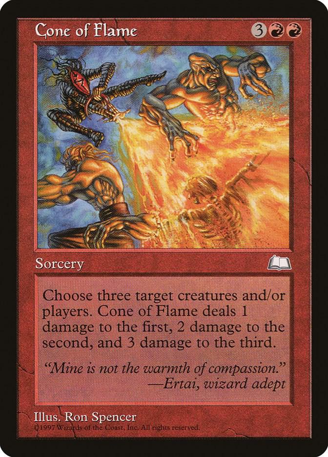 Cone of Flame (95) [Weatherlight]