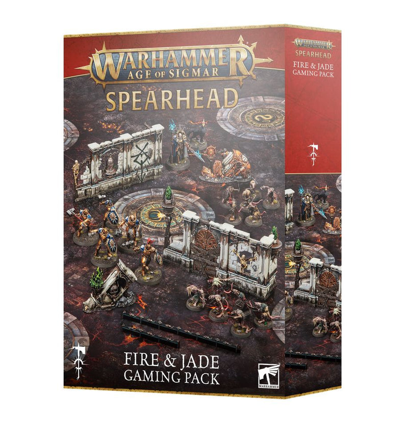 Pack de jeu Warhammer Age of Sigmar : Spearhead - Feu et Jade