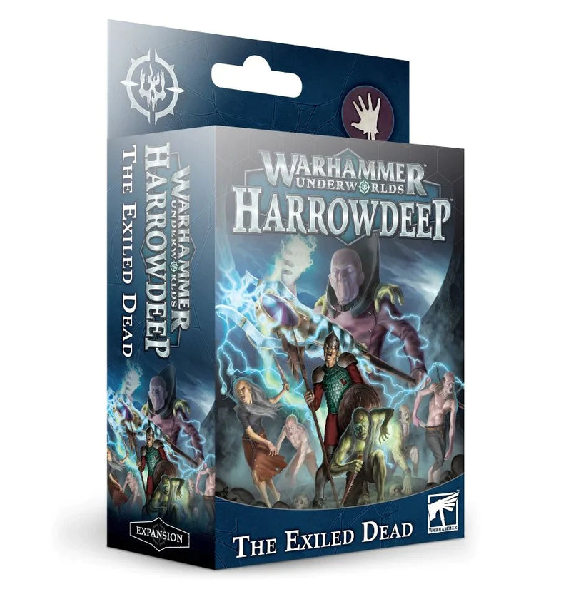 Warhammer Underworlds : Harrowdeep – Les morts exilés (boîte ouverte)