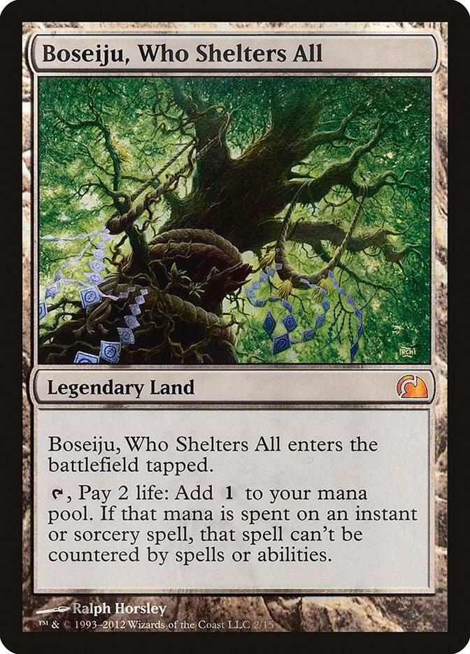 Boseiju, Who Shelters All (2) [From the Vault: Realms]