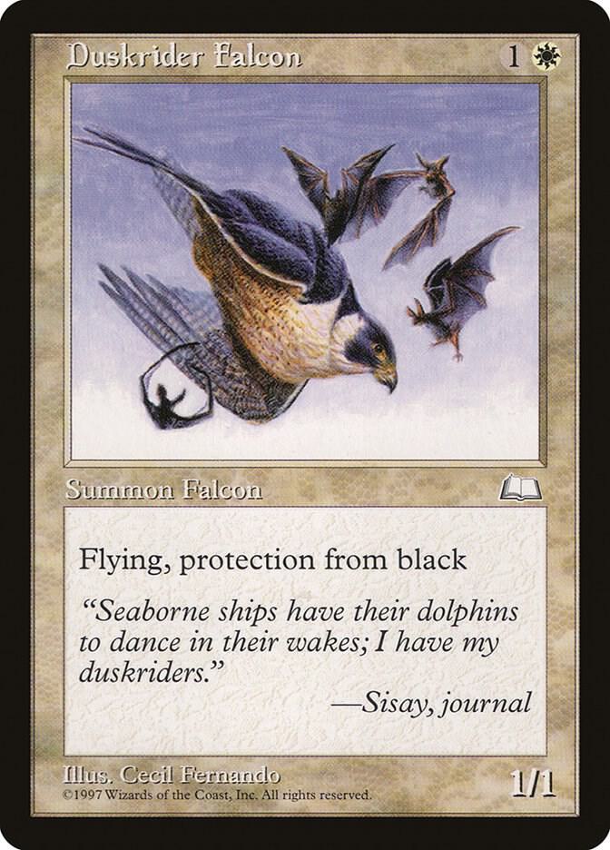 Duskrider Falcon (12) [Weatherlight]