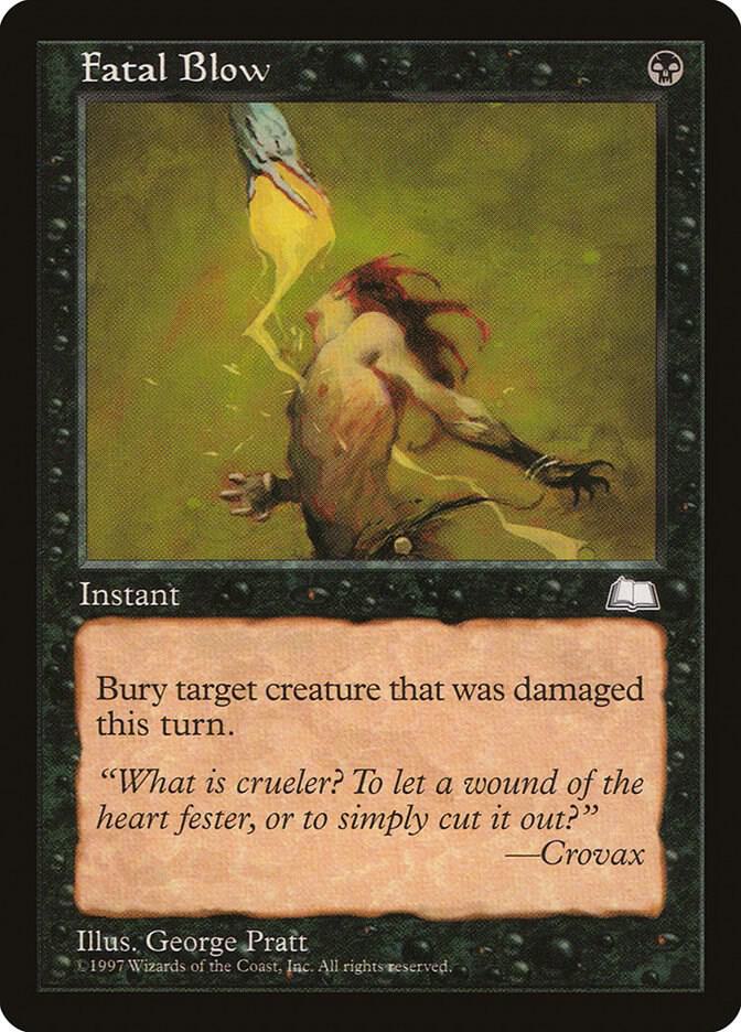 Fatal Blow (67) [Weatherlight]