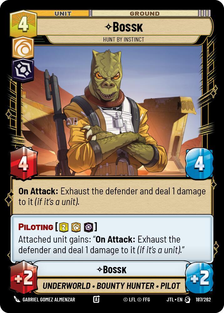 Bossk - Hunt By Instinct (187/262) [Jump to Lightspeed]