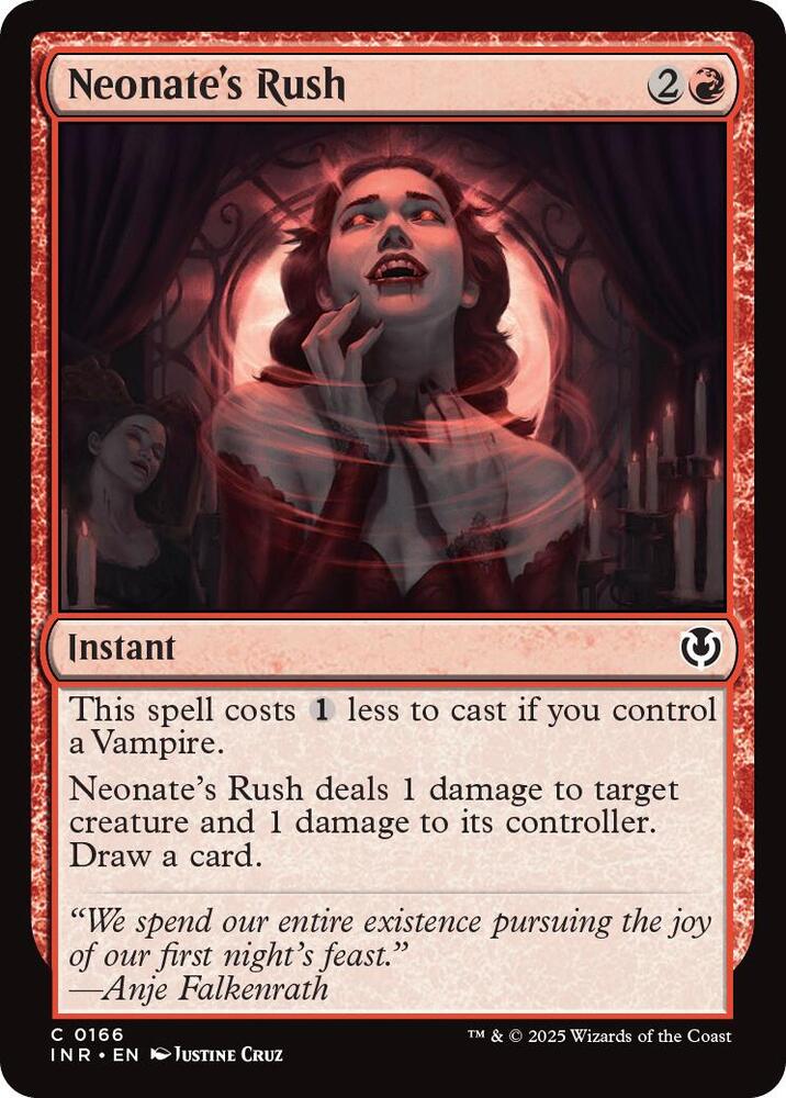 Neonate's Rush (166) [Innistrad Remastered]