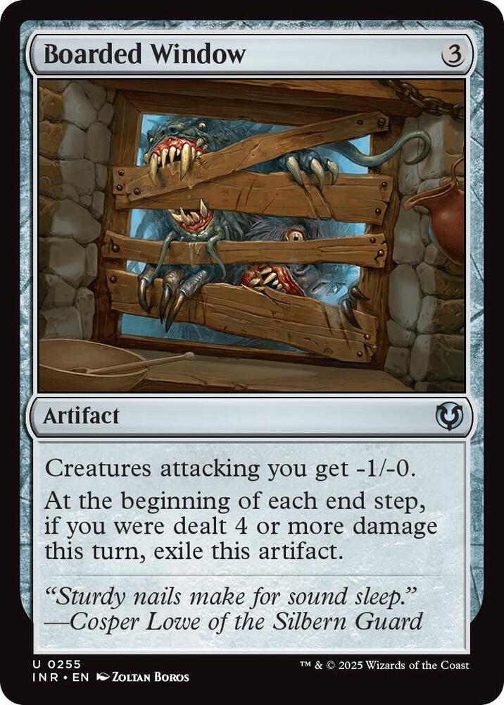 Boarded Window (255) [Innistrad Remastered]