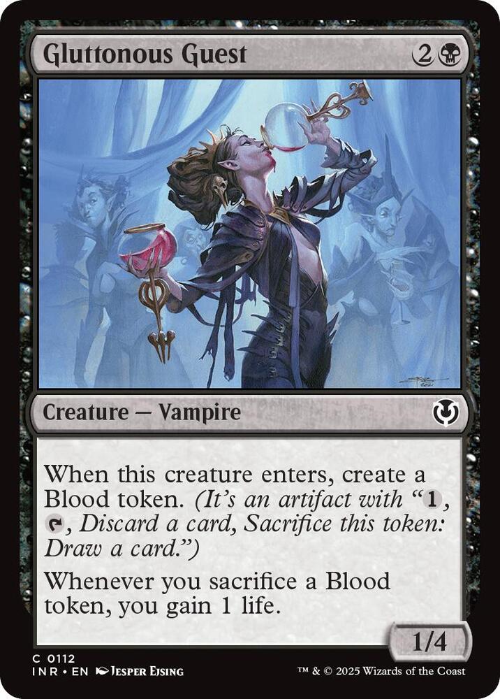 Gluttonous Guest (112) [Innistrad Remastered]