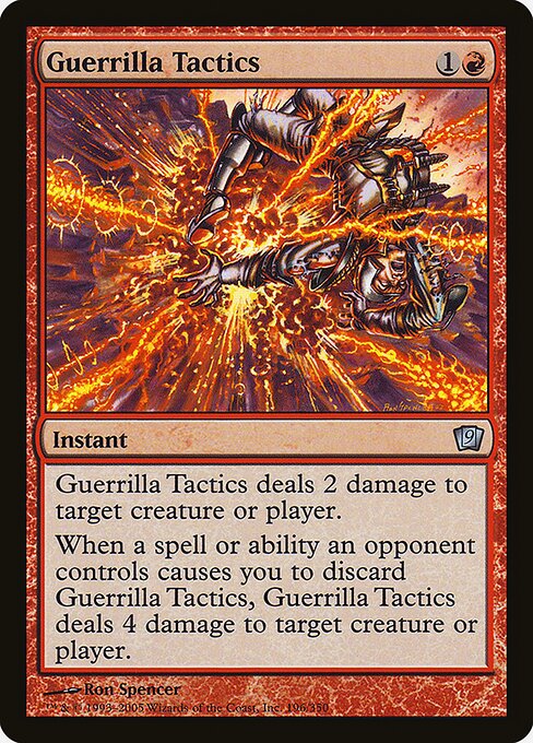Guerrilla Tactics (196★) [Ninth Edition]