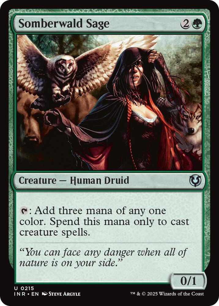 Somberwald Sage (215) [Innistrad Remastered]