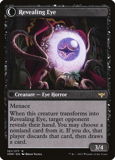 Concealing Curtains (101) [Innistrad: Crimson Vow] Reverse
