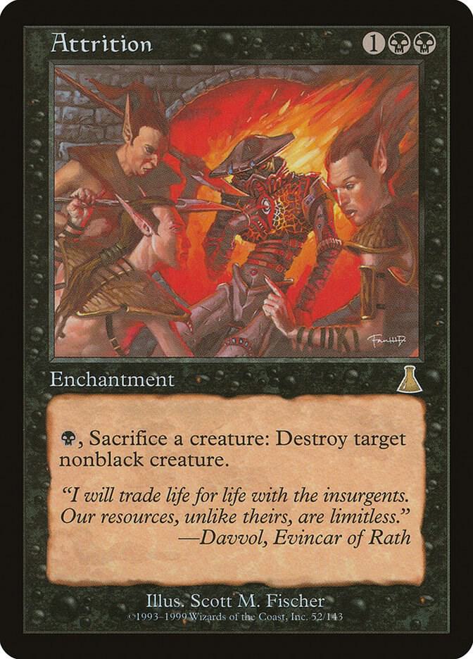 Attrition (52) [Urza's Destiny]