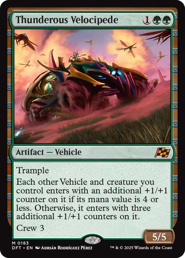 Thunderous Velocipede (183) [Aetherdrift]