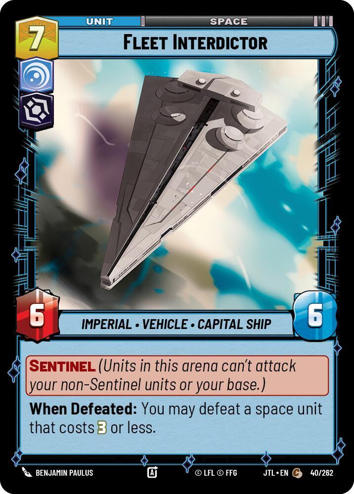 Fleet Interdictor (040/262) [Jump to Lightspeed]