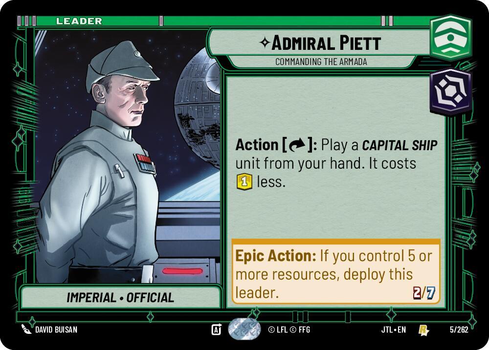 Admiral Piett - Commanding the Armada (005/262) [Jump to Lightspeed]