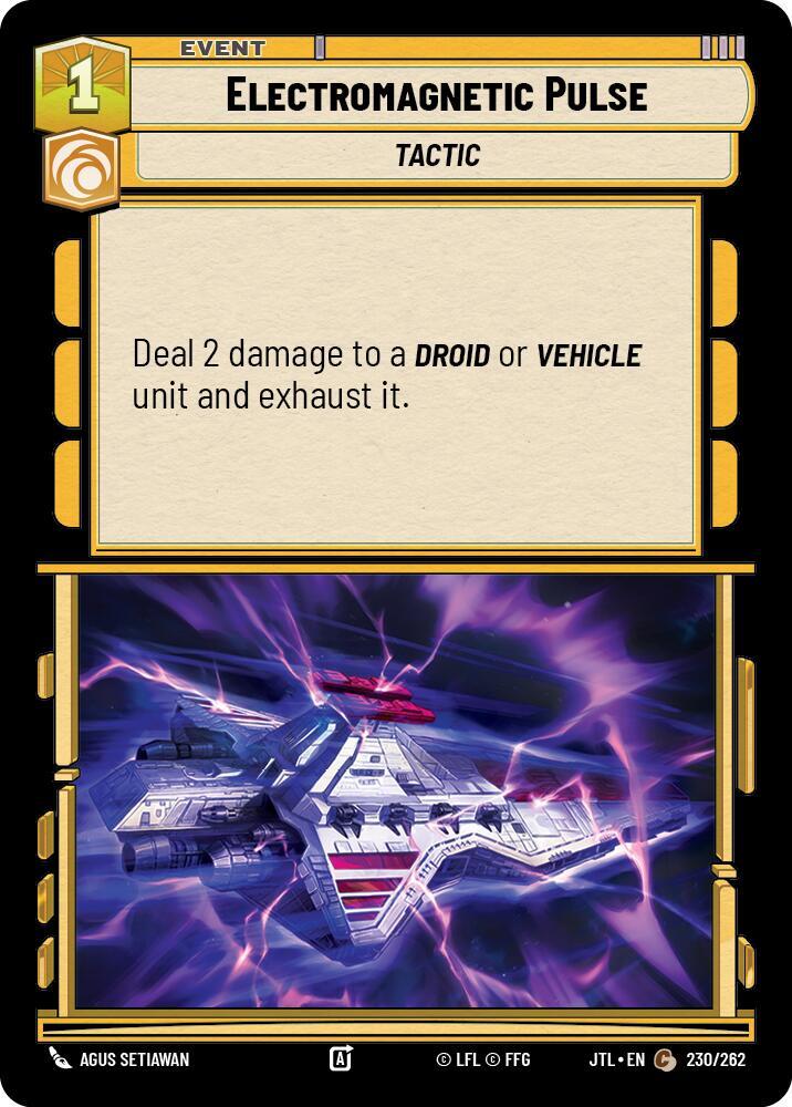 Electromagnetic Pulse (230/262) [Jump to Lightspeed]