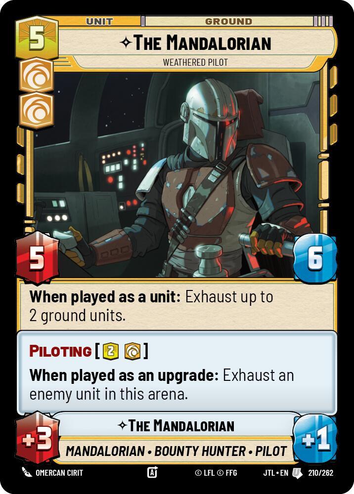 The Mandalorian - Weathered Pilot (210/262) [Jump to Lightspeed]