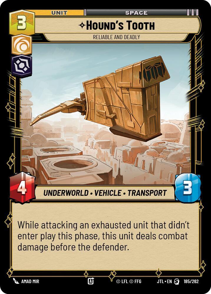 Hound's Tooth - Reliable and Deadly (185/262) [Jump to Lightspeed]
