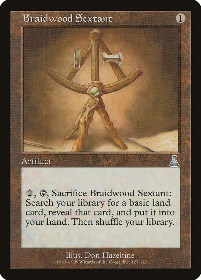 Braidwood Sextant (127) [Urza's Destiny]