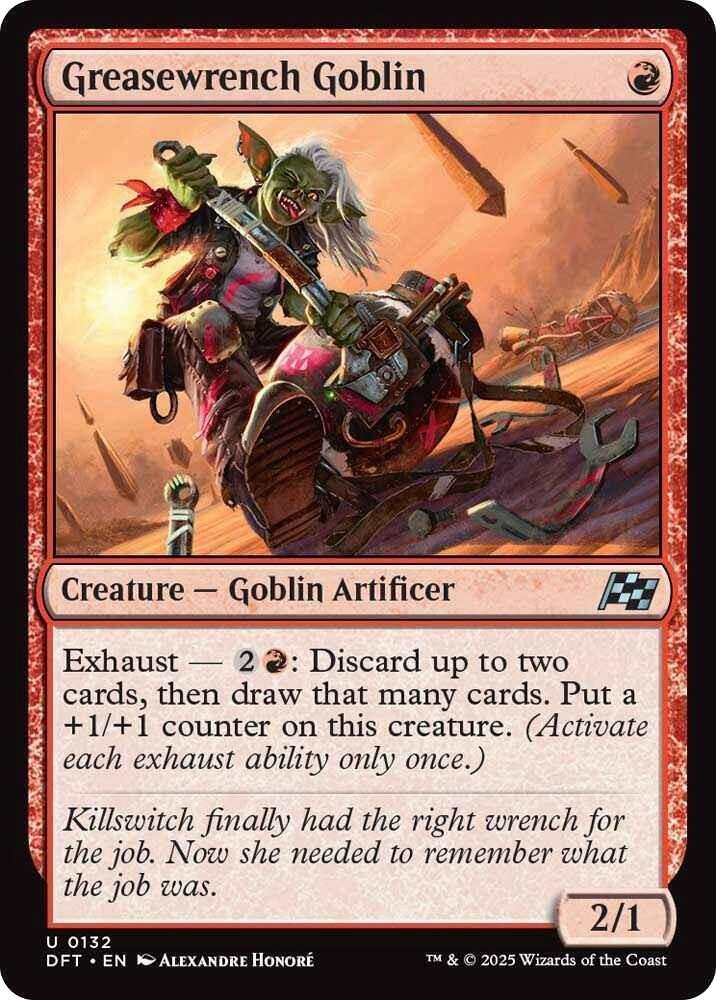 Greasewrench Goblin (132) [Aetherdrift]