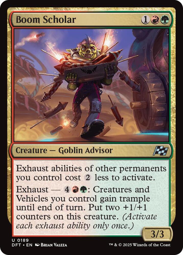 Boom Scholar (189) [Aetherdrift]