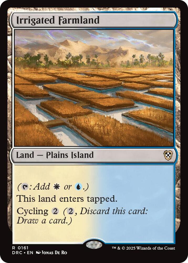 Irrigated Farmland (161) [Aetherdrift Commander]