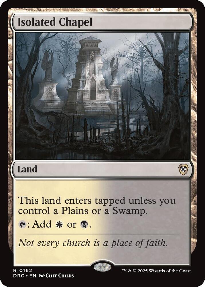 Isolated Chapel (162) [Aetherdrift Commander]
