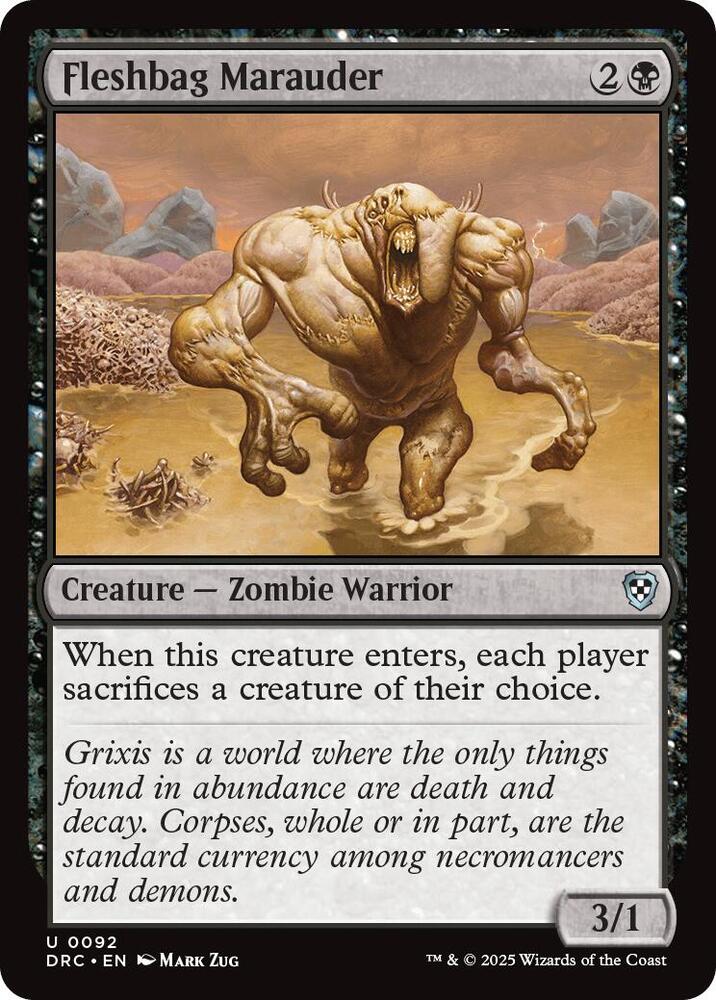 Fleshbag Marauder (92) [Aetherdrift Commander]