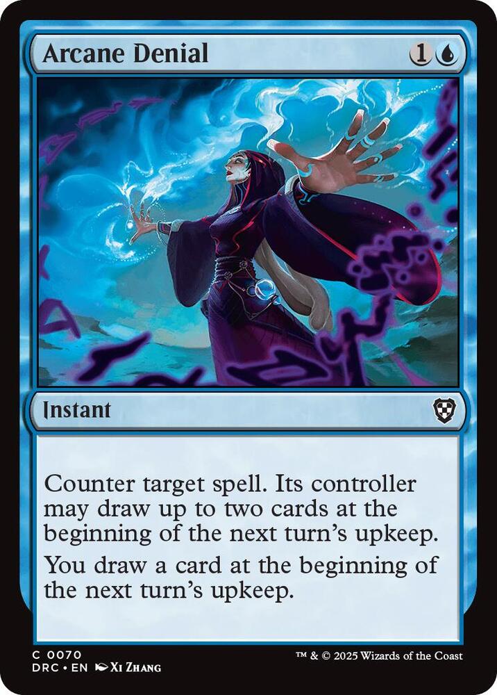 Arcane Denial (70) [Aetherdrift Commander]