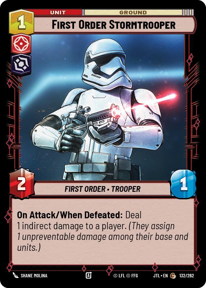 First Order Stormtrooper (132/262) [Jump to Lightspeed]