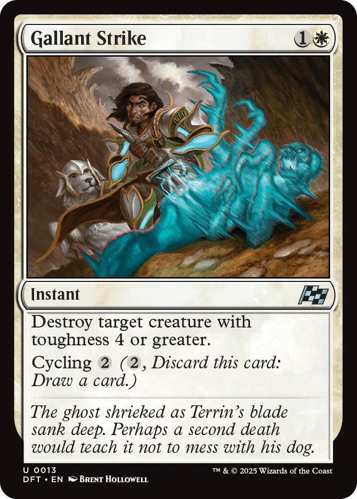 Gallant Strike (13) [Aetherdrift]