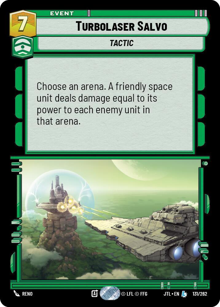 Turbolaser Salvo (131/262) [Jump to Lightspeed]